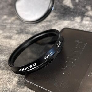 Quantaray 49mm C-PL Circular Polarizer Camera Lens Filter Japan Photography